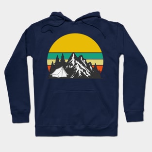 Retro Mountain Hoodie